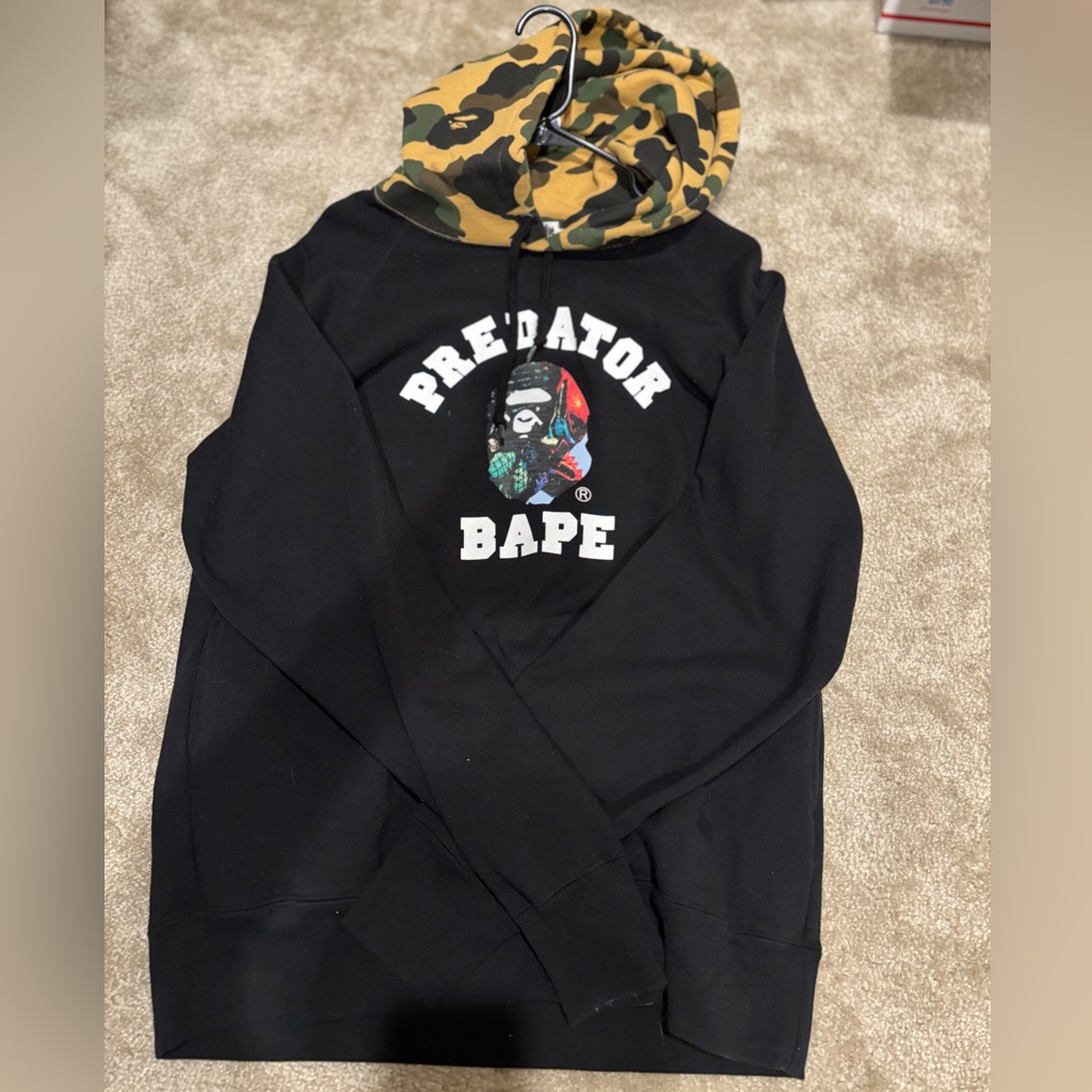 Bape X Predator Pullover Hoodie